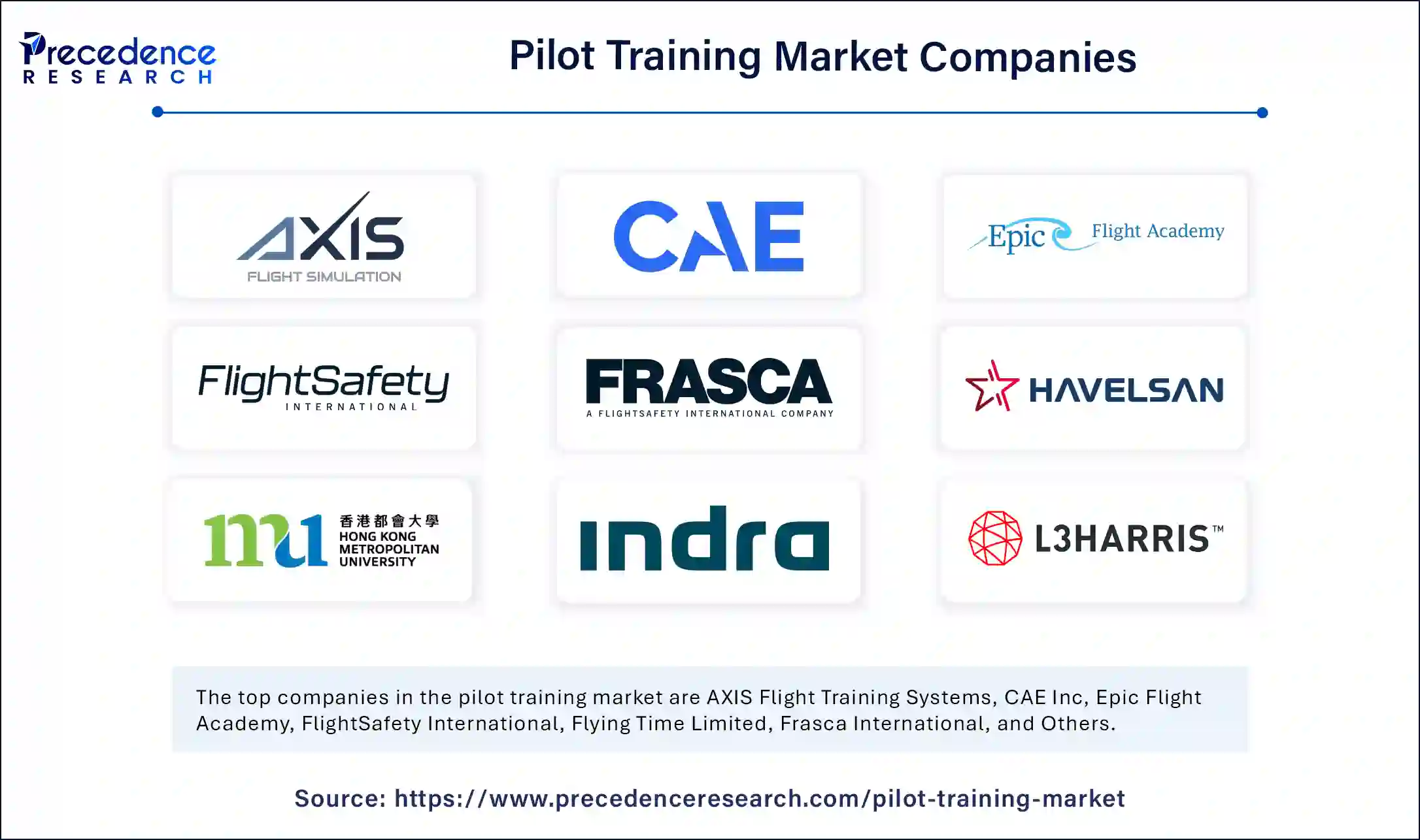 Pilot Training Market Companies